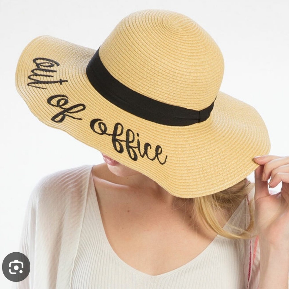 Serra Out of Office Wide Brim Sun Beach Hat